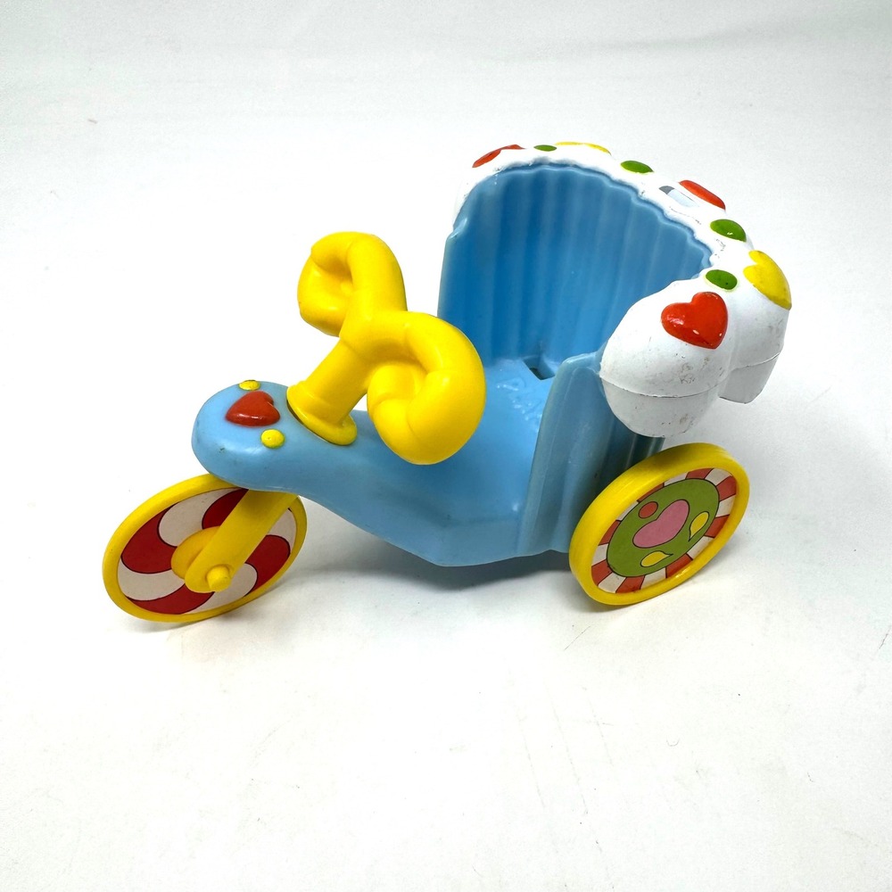 80s Playskool Candy Land Kids Sugar Button's Tricycle Toy Vintage 1982 Vehicle